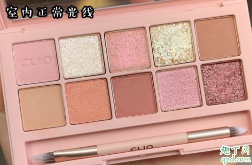 clio珂莱欧十色眼影盘新色06好看吗 clio十色眼影06和01试色对比图8