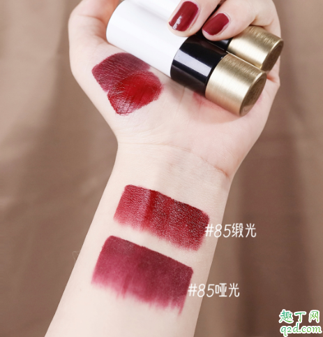 爱马仕85哑光和缎光哪个好看 爱马仕85哑光和缎光口红区别对比4