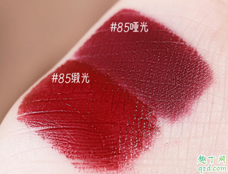 爱马仕85哑光和缎光哪个好看 爱马仕85哑光和缎光口红区别对比3