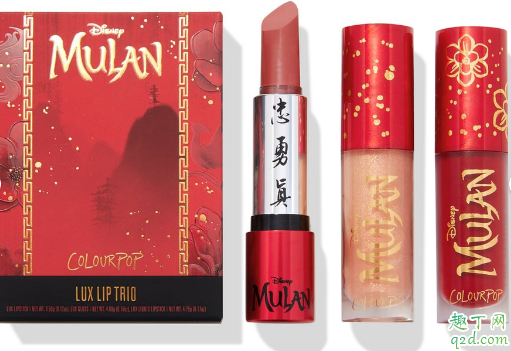 colourpop花木兰联名彩妆什么时候上市 卡拉泡泡花木兰联名彩妆多少钱3