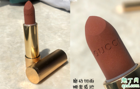 gucci哑光金管308和香奈儿122哪个好看 Gucci金管308和Chanel122口红试色对比1