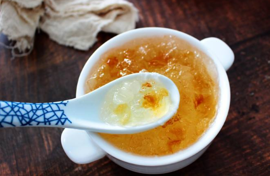 桃胶煮熟后脆的是质量差的吗？这个是有可能的！1