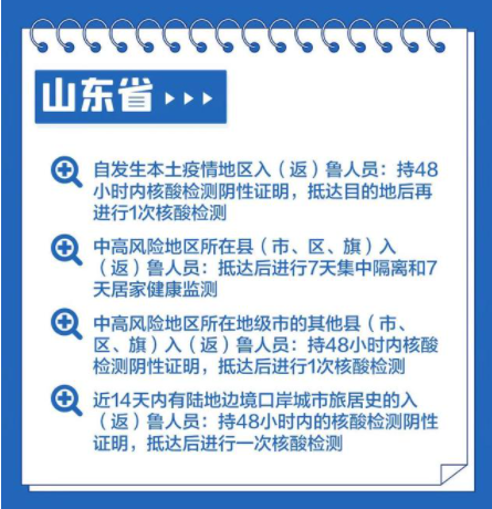 2022春节返乡防疫政策汇总13