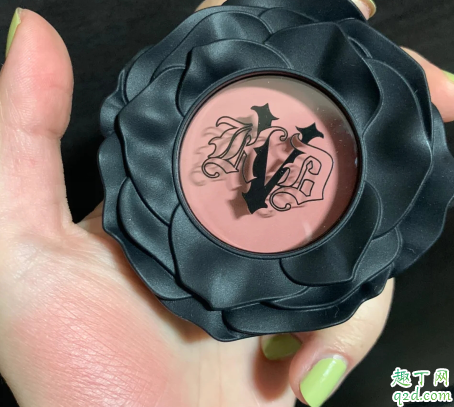 kvd新品腮红foxglove适合黄皮吗 kvd腮红foxglove试色3