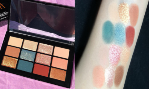 Nars2020限定12色眼影盘cool crush试色，莫兰迪色系值得！4