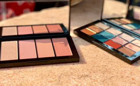 NARS2020限定四色腮红hot fit试色，温柔百搭万能盘！1