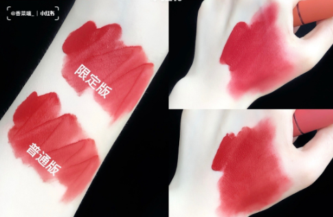 3ce哑光唇釉daffodil复古限定款和普通款怎么选，看完试色对比你能忍得住？！2
