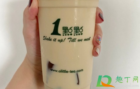 一点点茶冻奶绿好喝吗1
