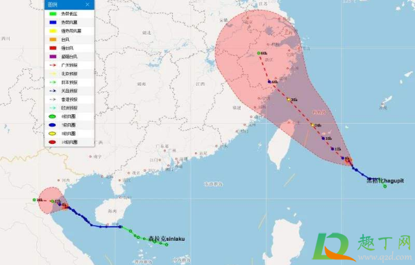 2020年第4号台风黑格比几月几号几点几分登陆1