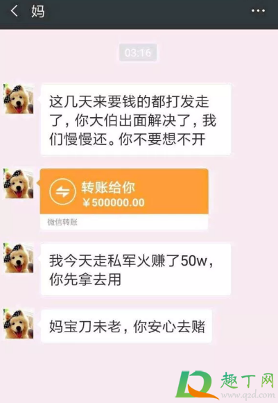 妈宝刀未老你放心去赌表情包图片2