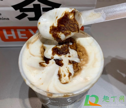 喜茶冰博克厚牛乳波波好喝吗3