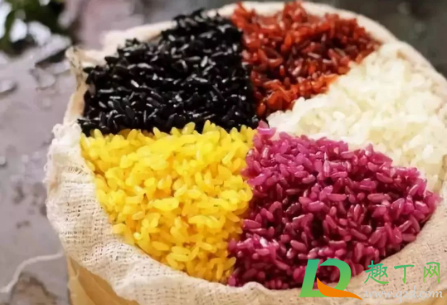五彩米饭是哪五种材料1