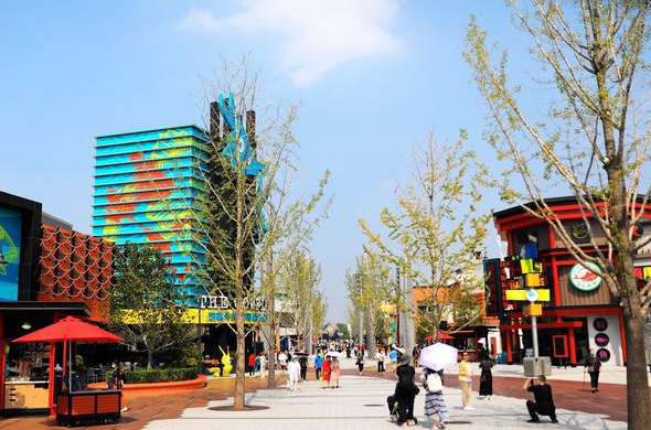 北京环球影城门口的城市大道能去了吗2