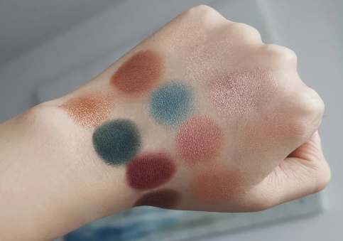Nars2020限定12色眼影盘cool crush试色，莫兰迪色系值得！3